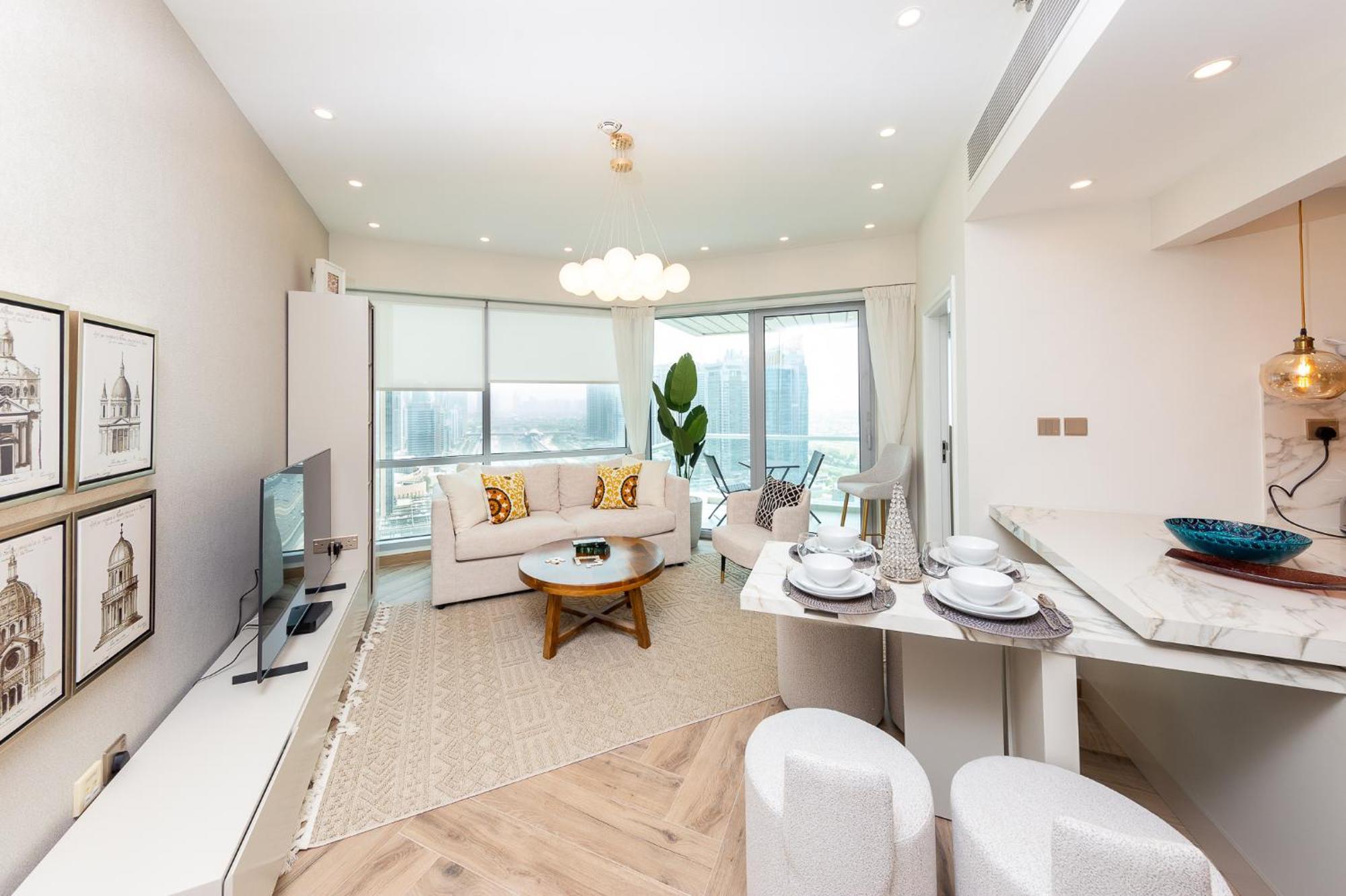 Charming Brand New 2Br Close To The Beach Dubai Luaran gambar